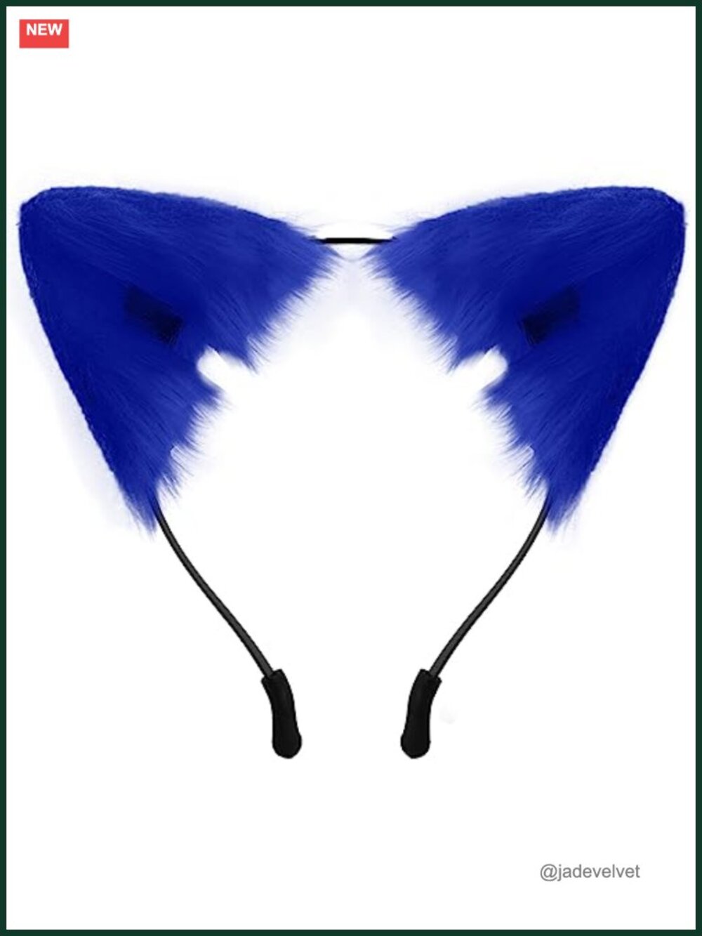 Furry Fox Ears Headband Cosplay Halloween Costume Headwear